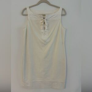 Diane von Furstenberg  Sleeveless Dress. Ivory Size 8